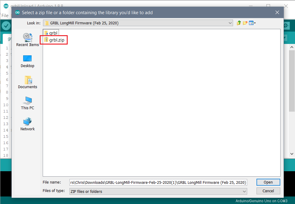 How To Load Grbl To Arduino