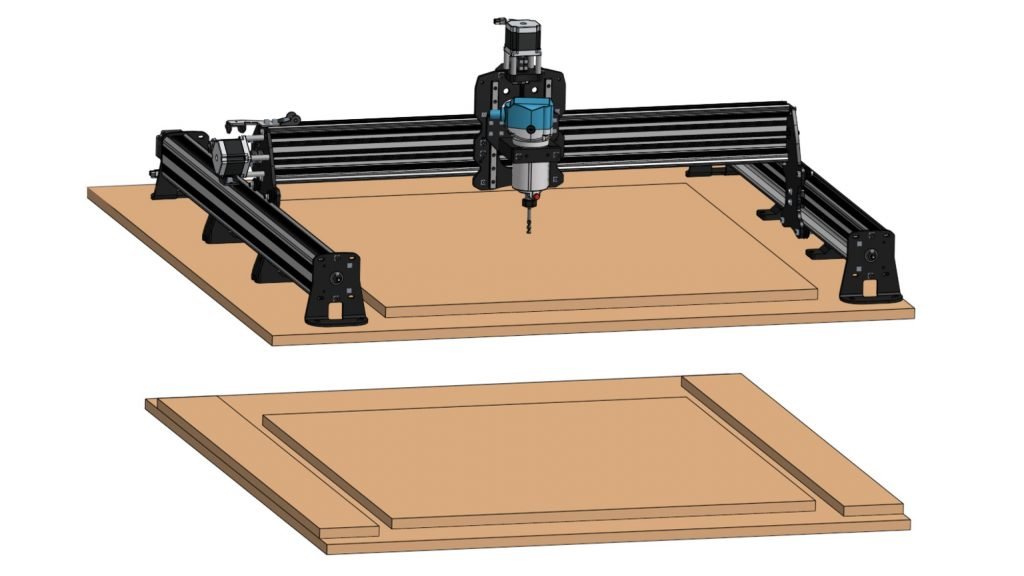 Table Mounting 📐 LongMill MK2 CNC