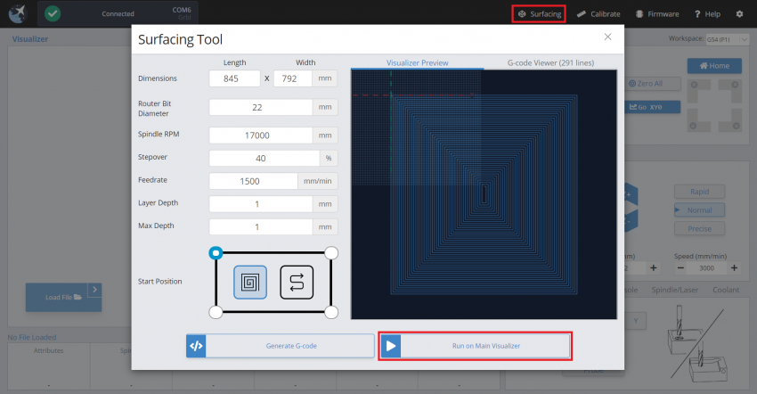 Intuwiz G-code Generator