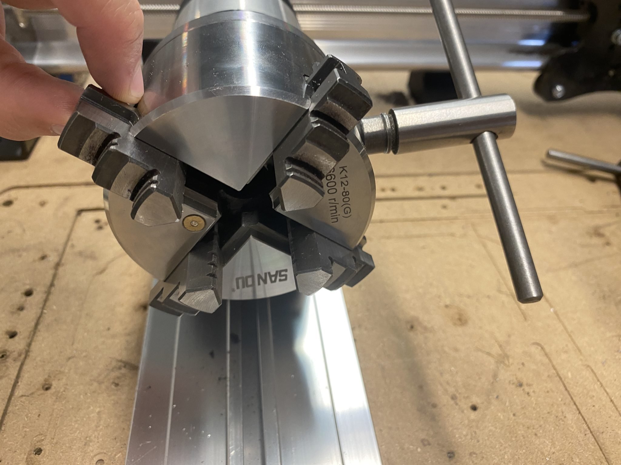 Chuck & Workholding Vortex Rotary Axis