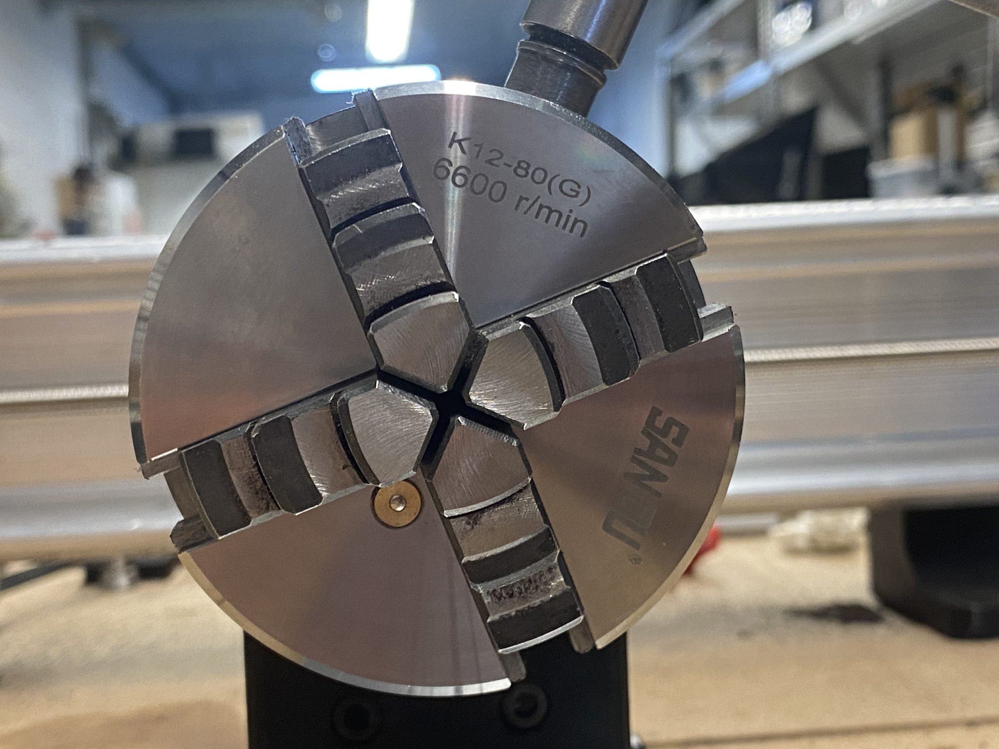 Chuck & Workholding Vortex Rotary Axis