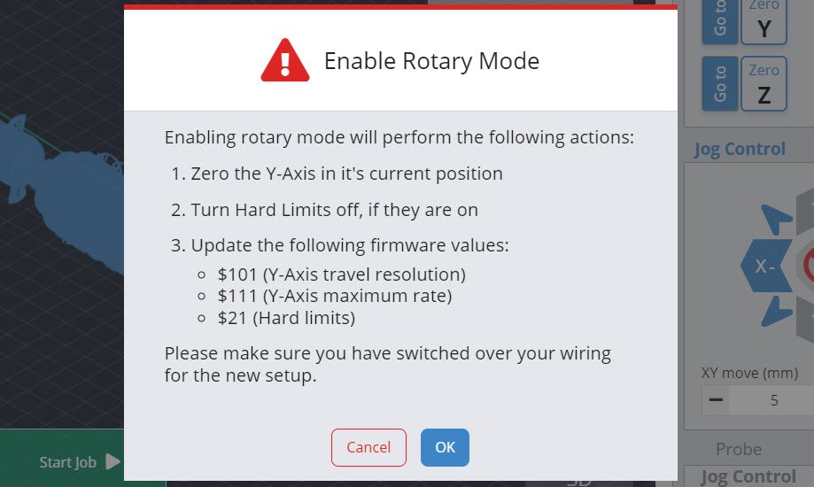 Vortex Roter Port Your First Project - Vortex Rotary Axis