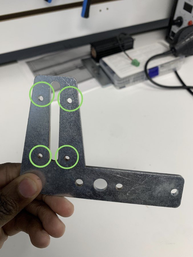 Vortex Riser Mount - LaserBeam