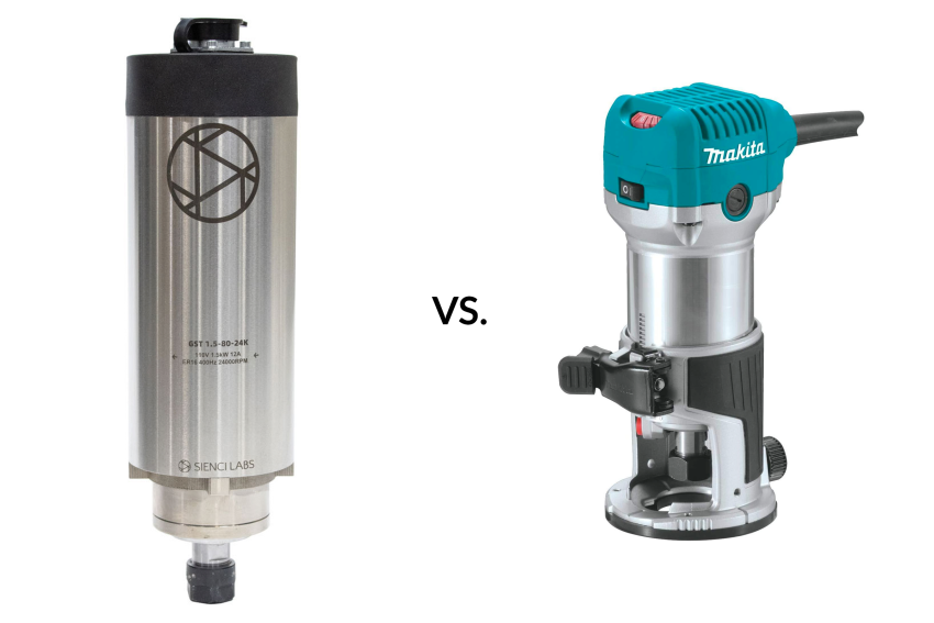 Spindles and Trim Routers - AltMill CNC