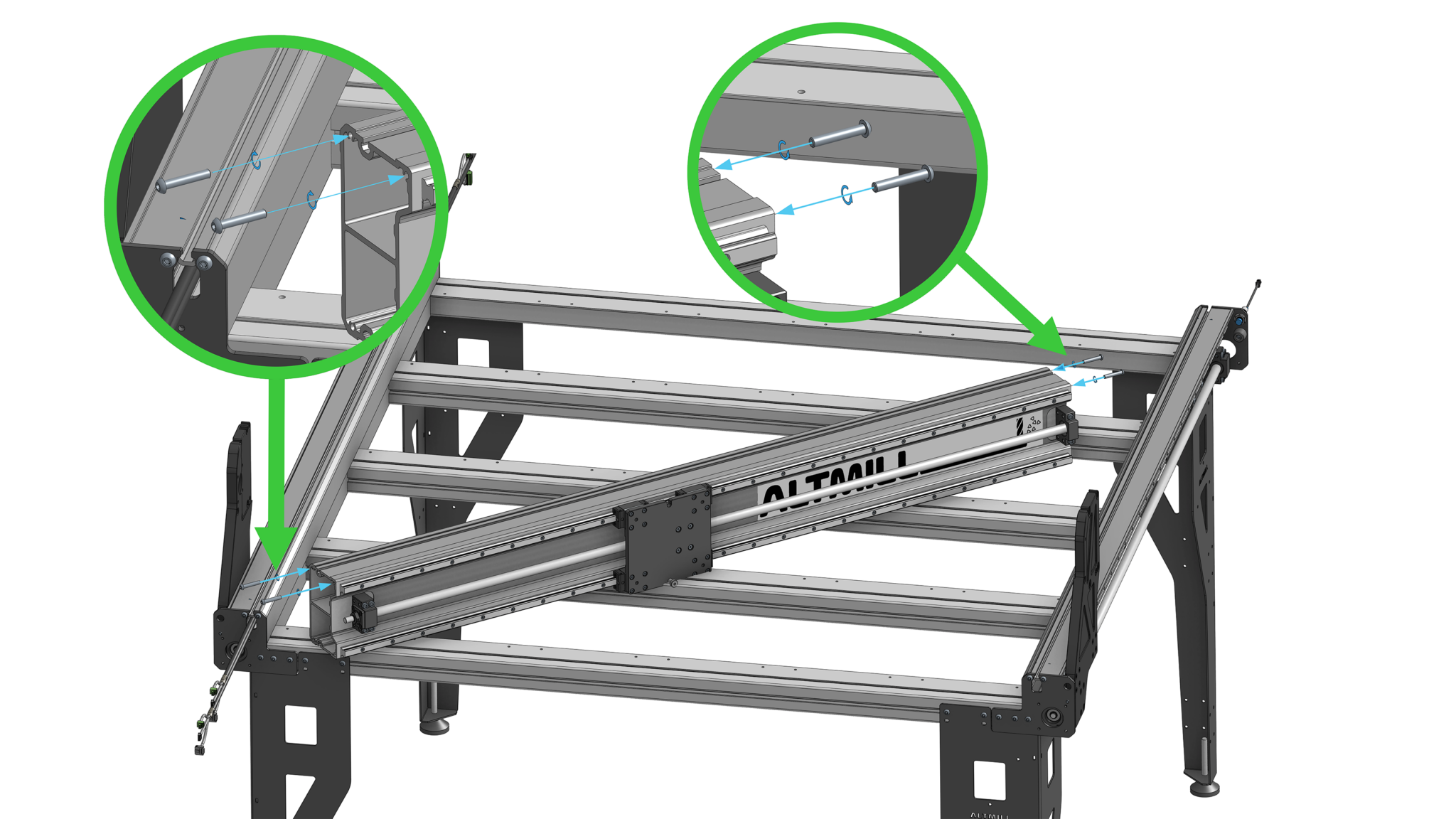 3. Gantry - AltMill CNC