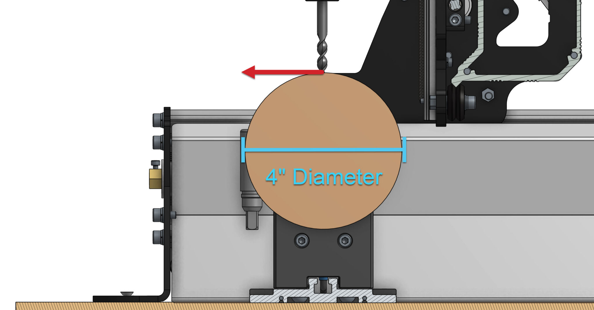 Router Table Feed Rotation Rotary Feeds & Speeds - Vortex Rotary Axis